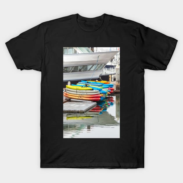 Kayaks T-Shirt by jvnimages